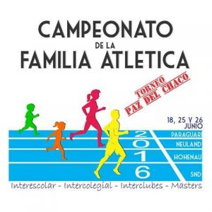 Hohenau Sede Del Campeonato Nacional De Atletismo