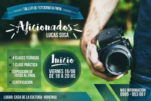 Taller De Fotografía Aficionado!