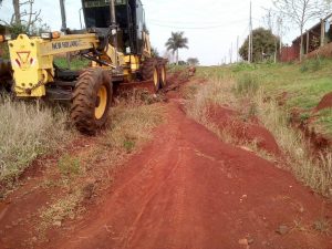 La Municipalidad De Hohenau Está Realizando Mantenimiento De Caminos Vecinales En Los Barrios San Blas, ...