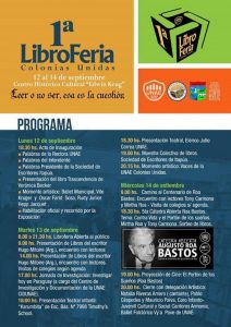 Programa De La 1Ra Libro Feria En Hohenau