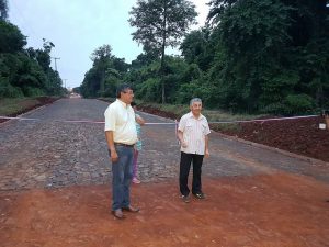 Se Acaba Realizar La Habilitación Oficial En Inauguración Del Empedrado Que Unen Los Barrios Colinas ...