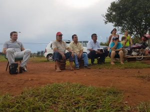 El Intendente Municipal De Hohenau Señor Francisco Morales Y El Pte. De La Junta Municipal ...