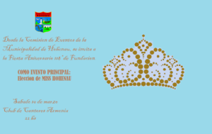 La Municipalidad De Hohenau Se Complace En Invitarles A La Fiesta De 118º Aniversario De ...