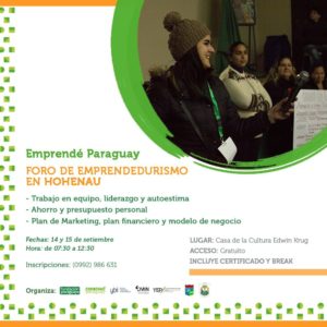 Foro De Emprendedurismo