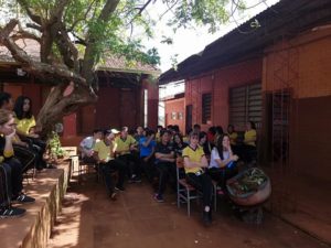 Charla Sobre Educación Vial En El Colegio Paraguayo Germano.